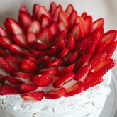 Strawberry Meringue Cake