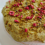 Pistachio Meringue Cake