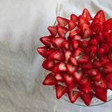 Strawberry Meringue Cake