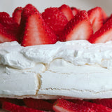 Strawberry Meringue Cake